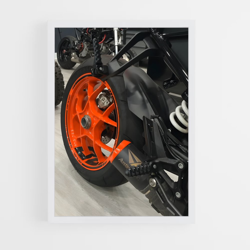Poster Duke of Power – affiche KTM Moto (vue 3)